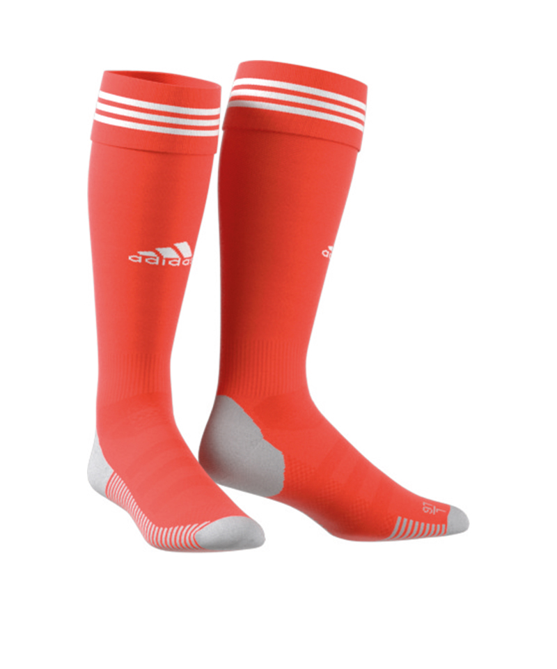 adidas Adisock 18 Stutzenstrumpf Orange Weiss