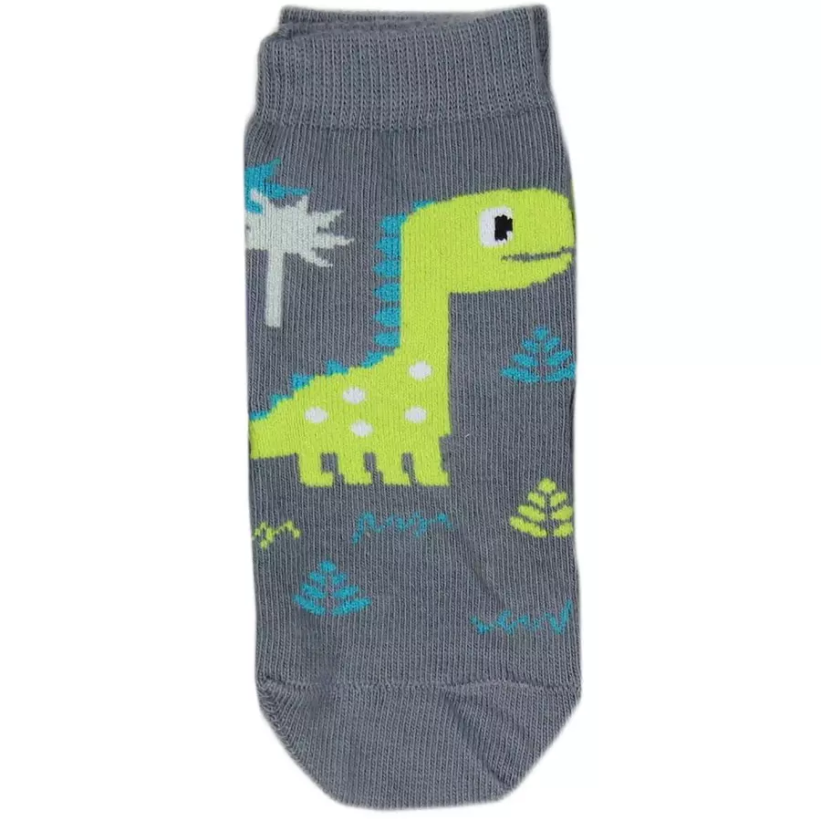 TupTam Kinder Socken Mädchen Jungen Bunt Gemustert 6er Pack grau
