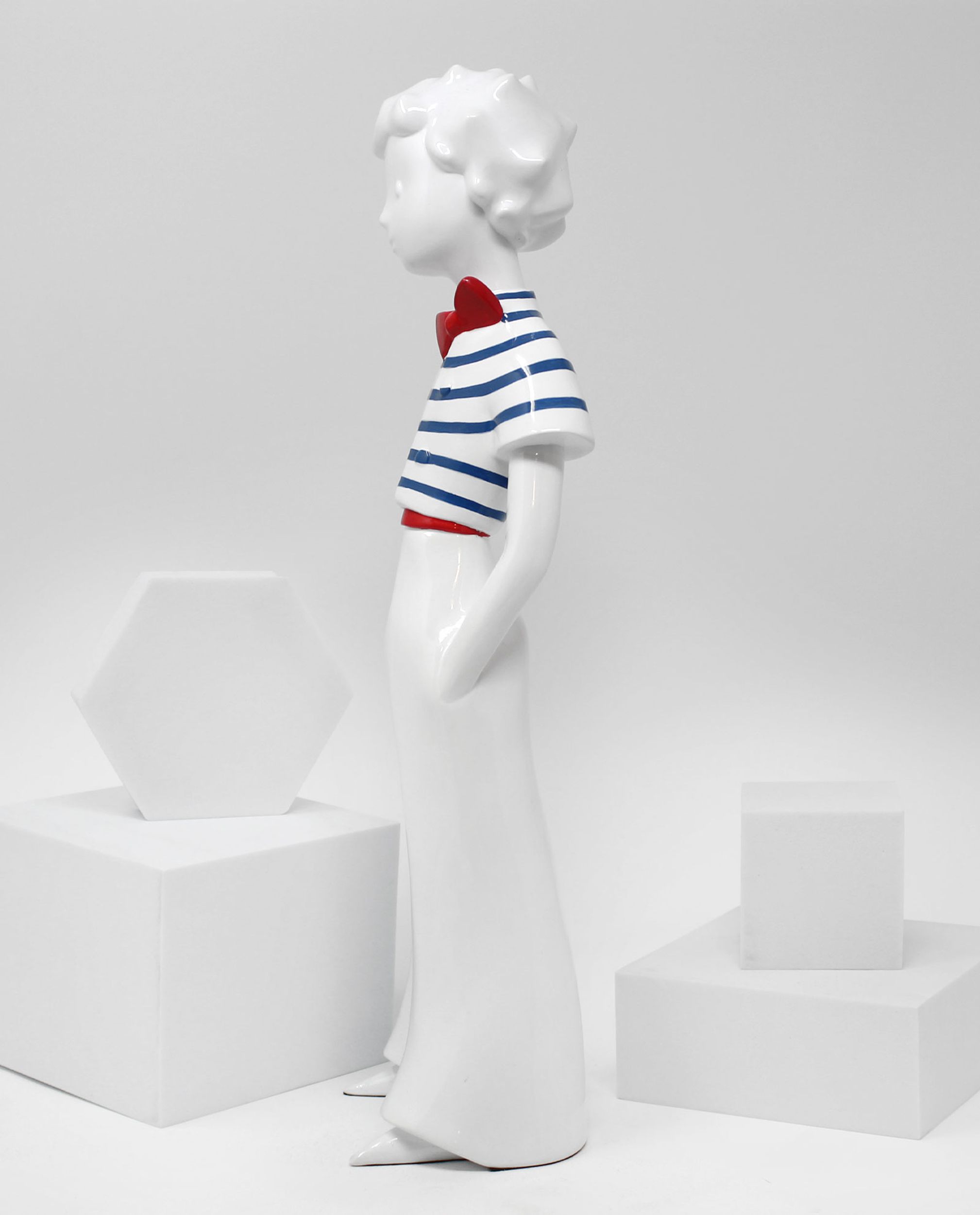 Der kleine Prinz 30cm marine Figur