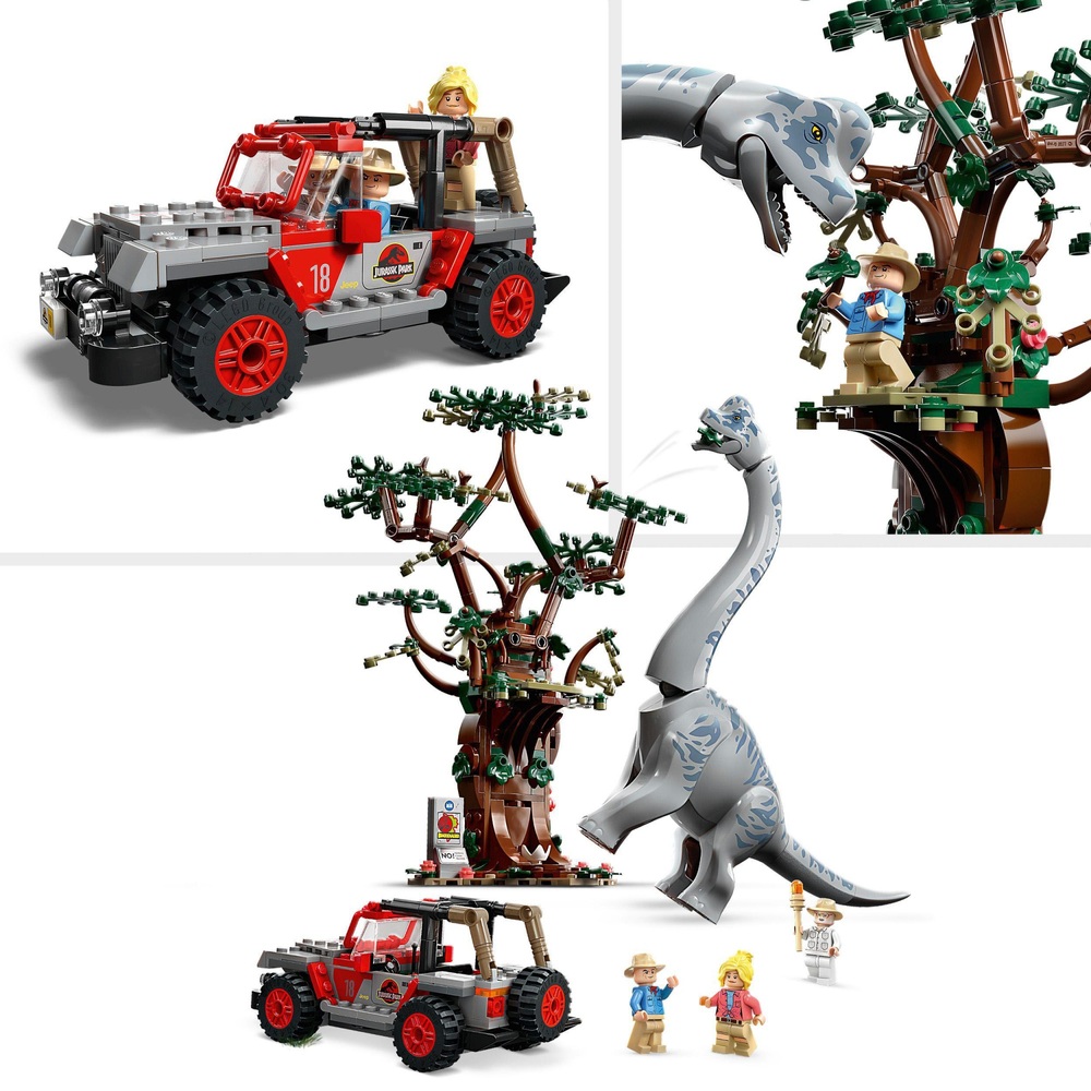 LEGO Jurassic Park 76960 Brachiosaurus Discovery Dino Jurassic World Set
