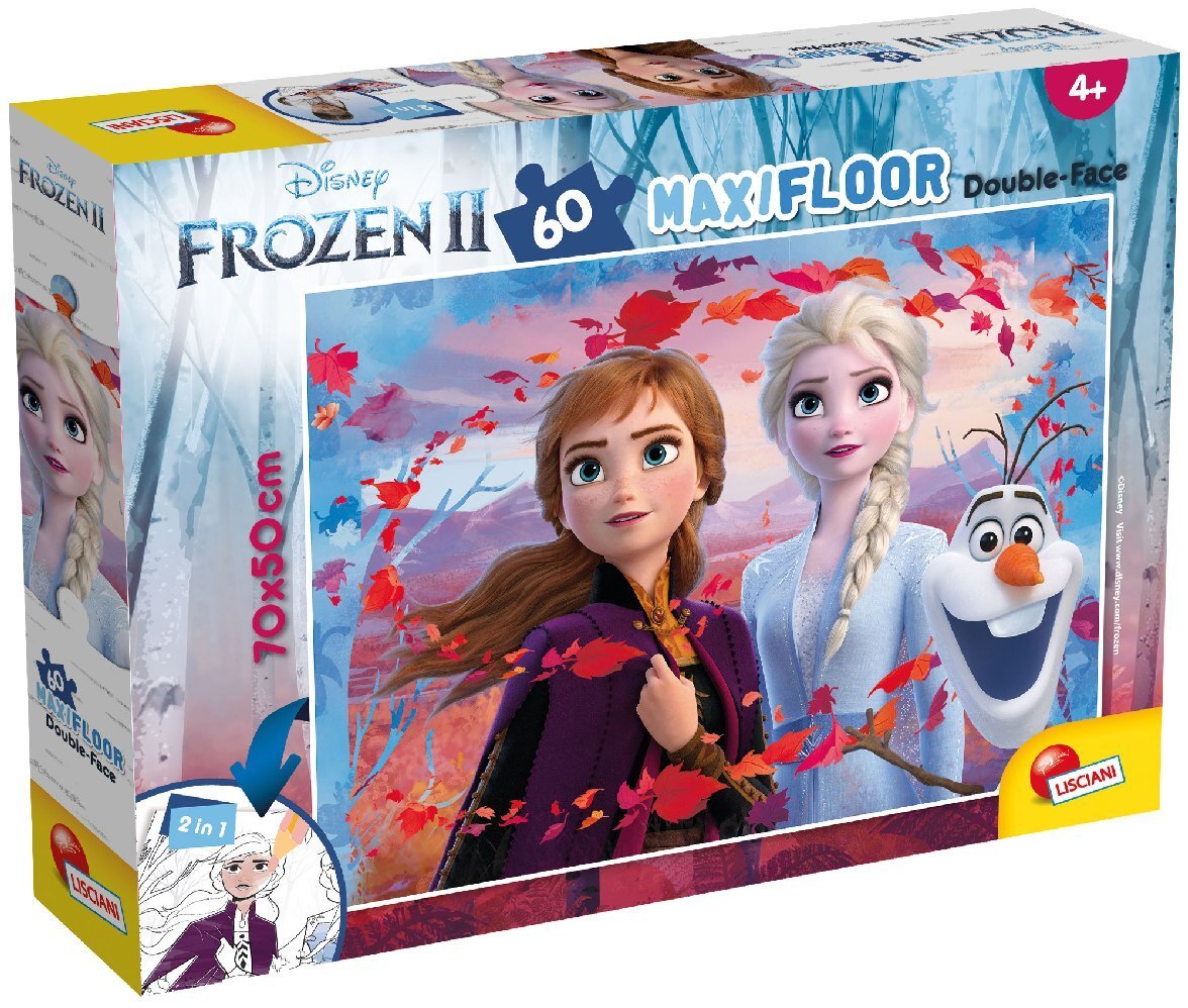 MaxiPuzzle Double-Face -  Puzzle Df Maxi Floor 60 Frozen 2 (Puzzle)