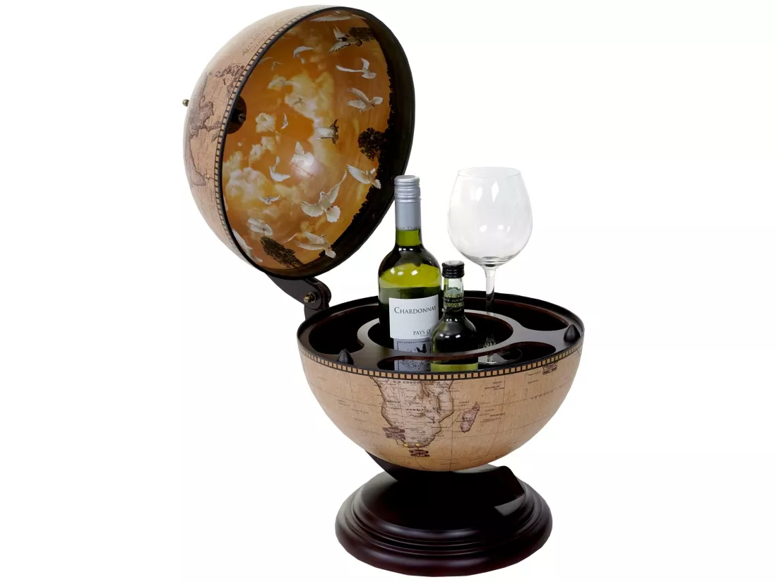 Globus Bar de table MCW-T873 avec tablette