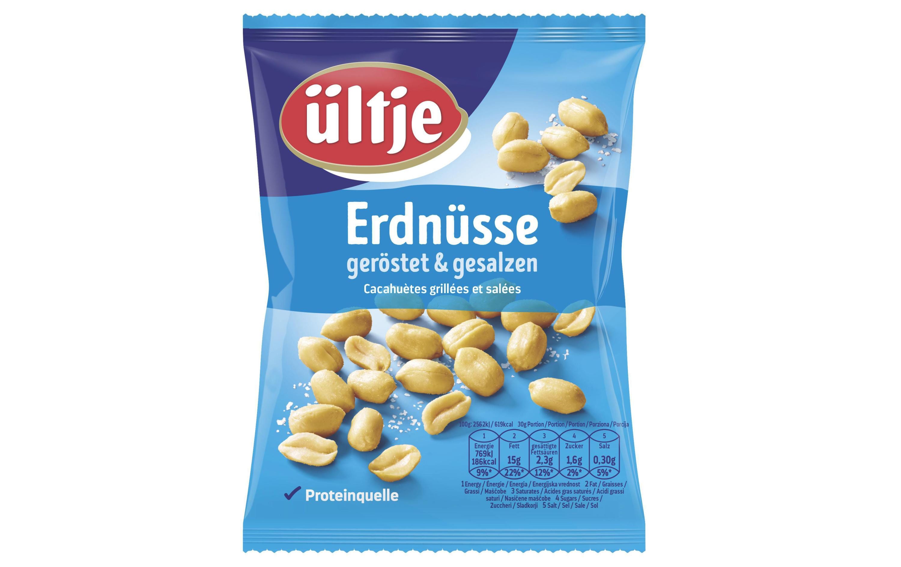 Apéro Erdnüsse 250 gErdnüsse geröstet und gesalzen