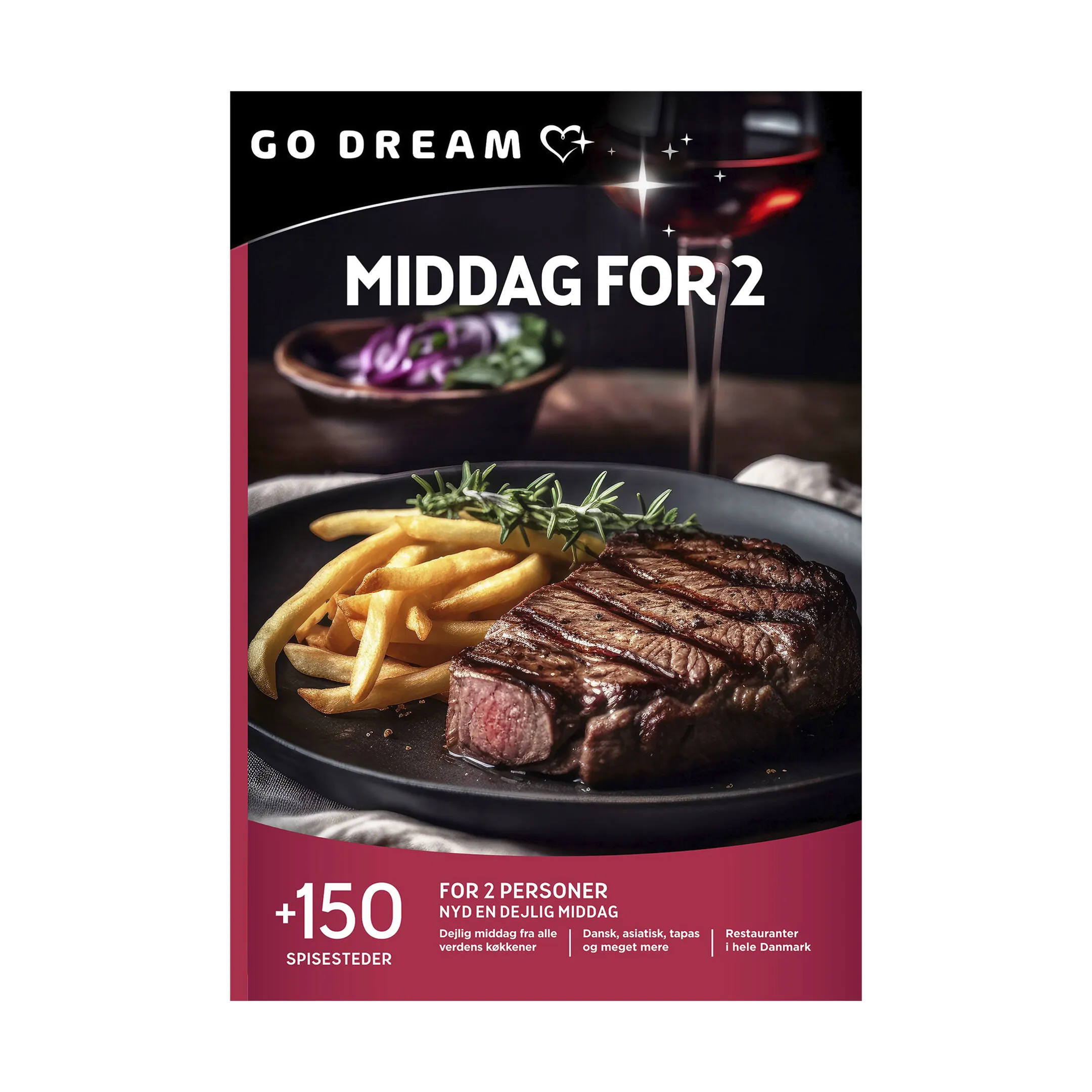GO DREAM Gavekort - Middag