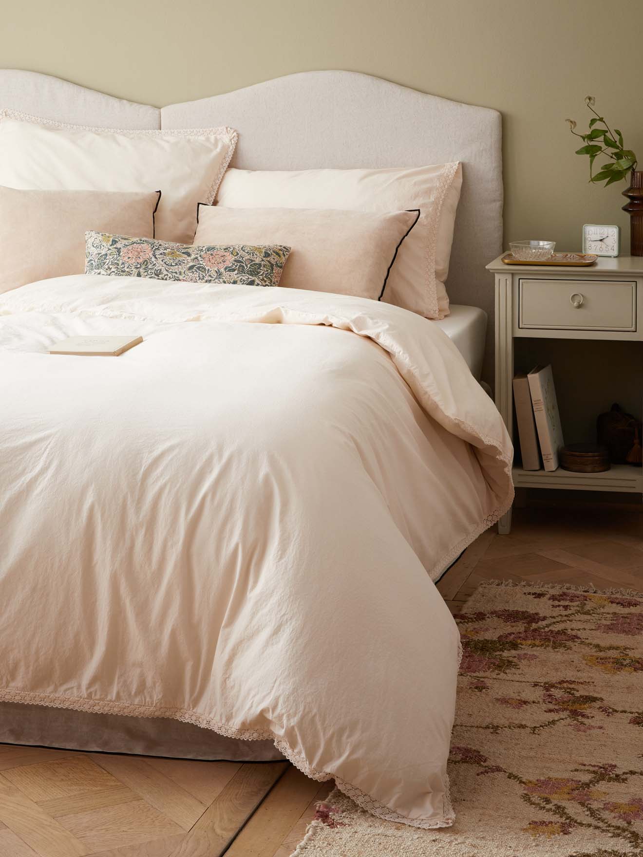 Housse de couette percale de coton 