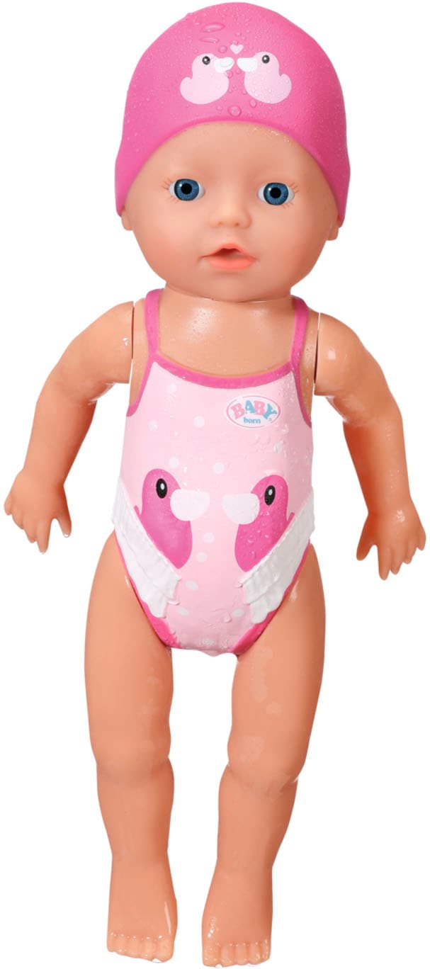 Baby Born Babypuppe »My First Swim Girl, 30 cm« schwimmt Kraul und Schmetterling