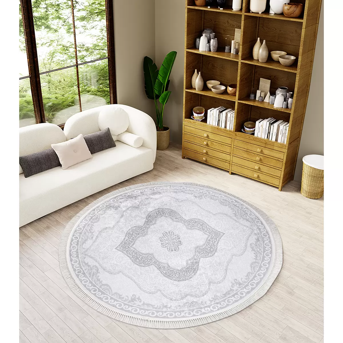 Teppich Glossy beige,grau