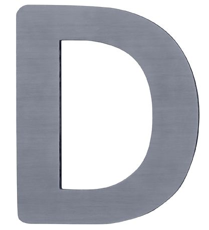 Sebra Holz Buchstaben - D - Grau