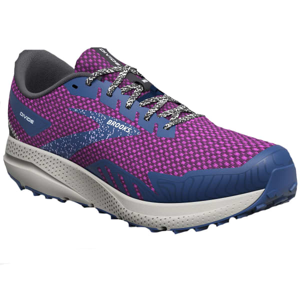 Chaussure trail BROOKS DIVIDE 4 PURPLE/NAVY/OYSTER