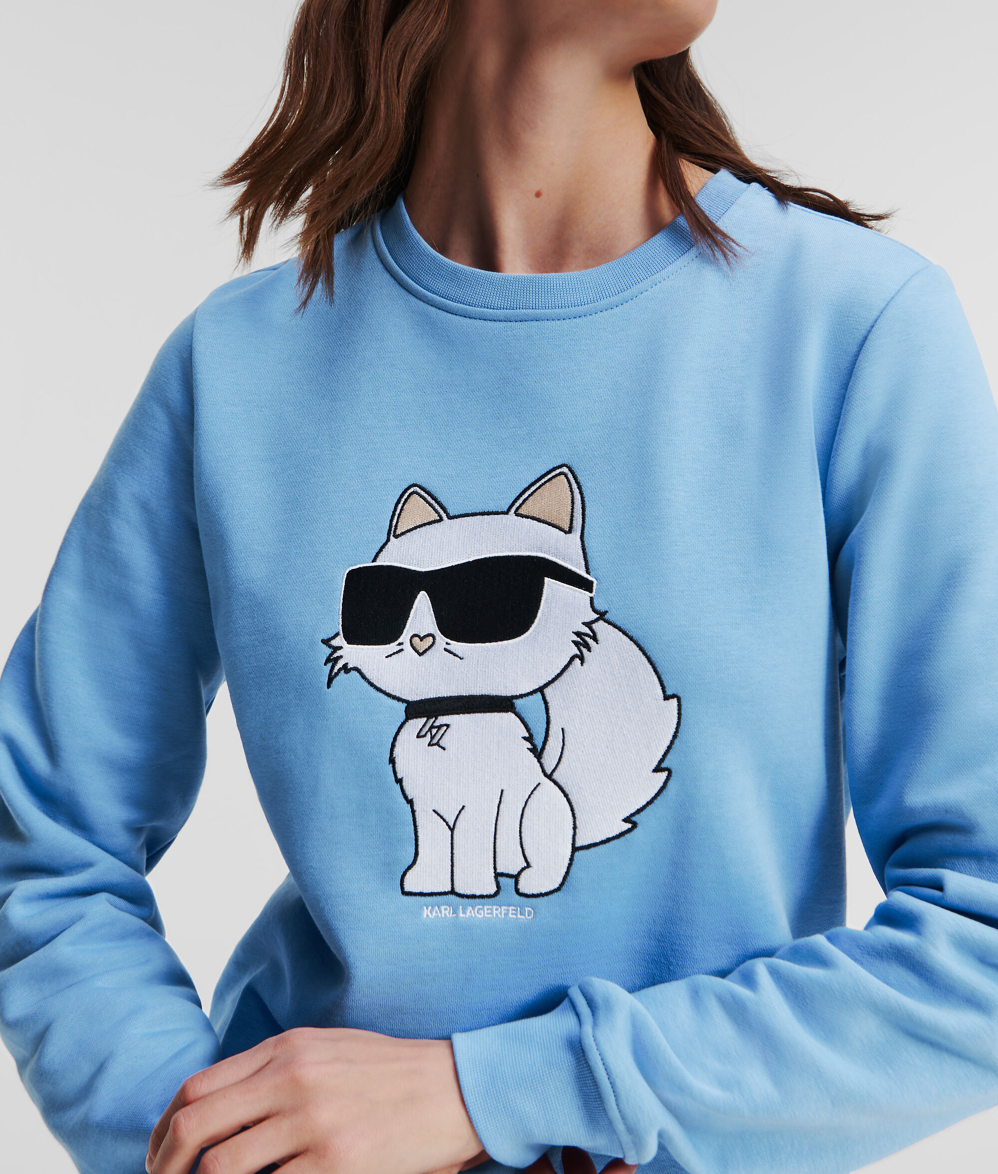 SWEAT-SHIRT CHOUPETTE KARL IKONIK