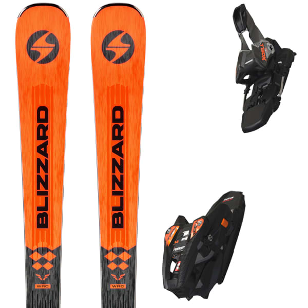Pack ski BLIZZARD FIREBIRD WRC + XCELL 14 DEMO ORANGE/BLACK