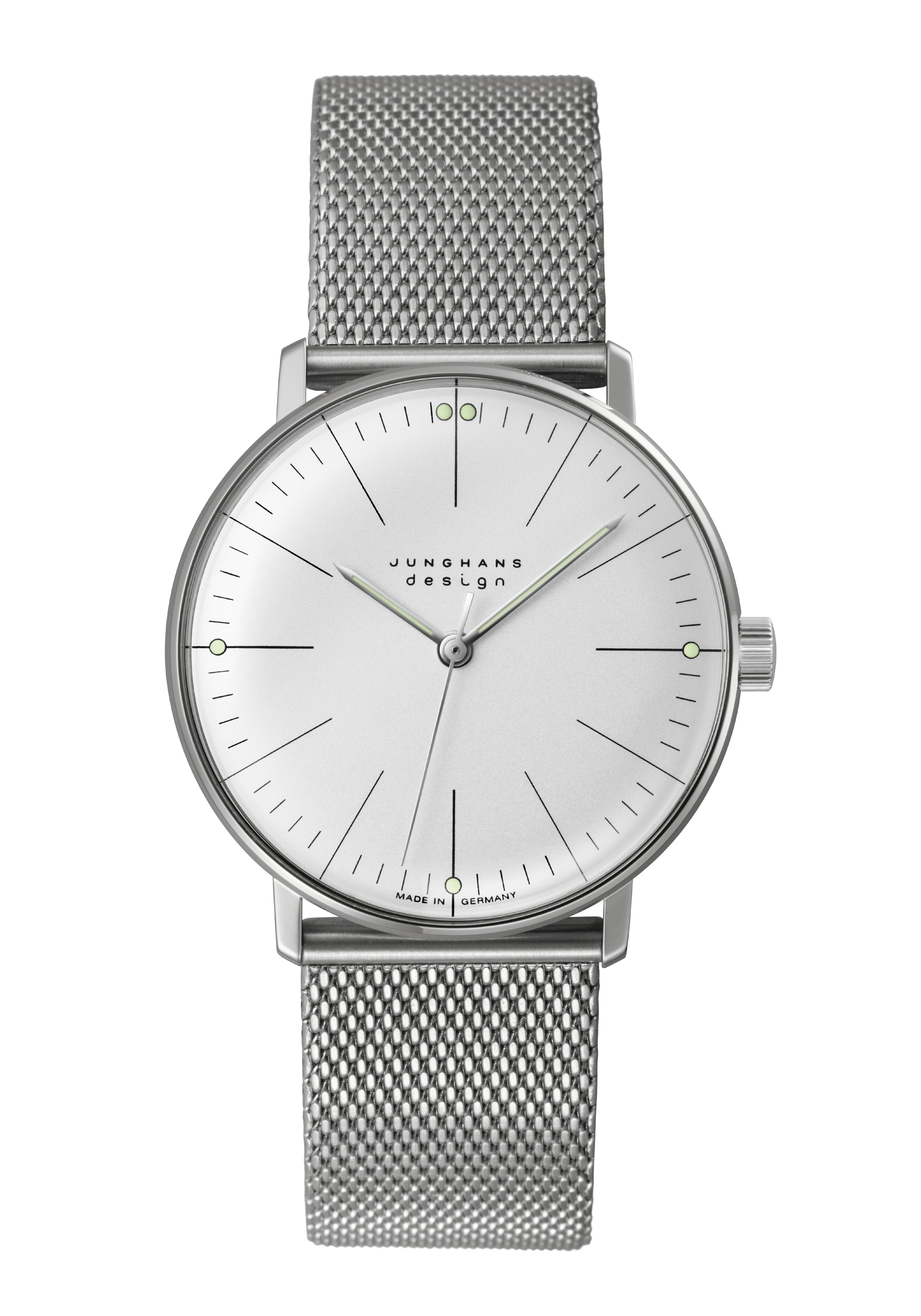 Junghans max bill Handaufzug Silber 27/3004.46