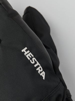 Hestra Gauntlet Czone JR Hanske, Svart/Grafitt