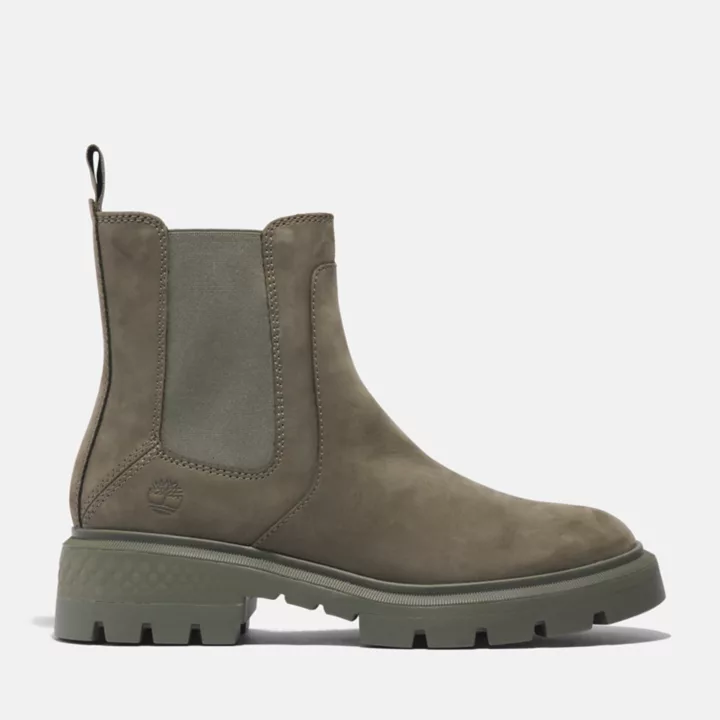 Bota Chelsea Cortina Valley para Mulheres na cor Verde
