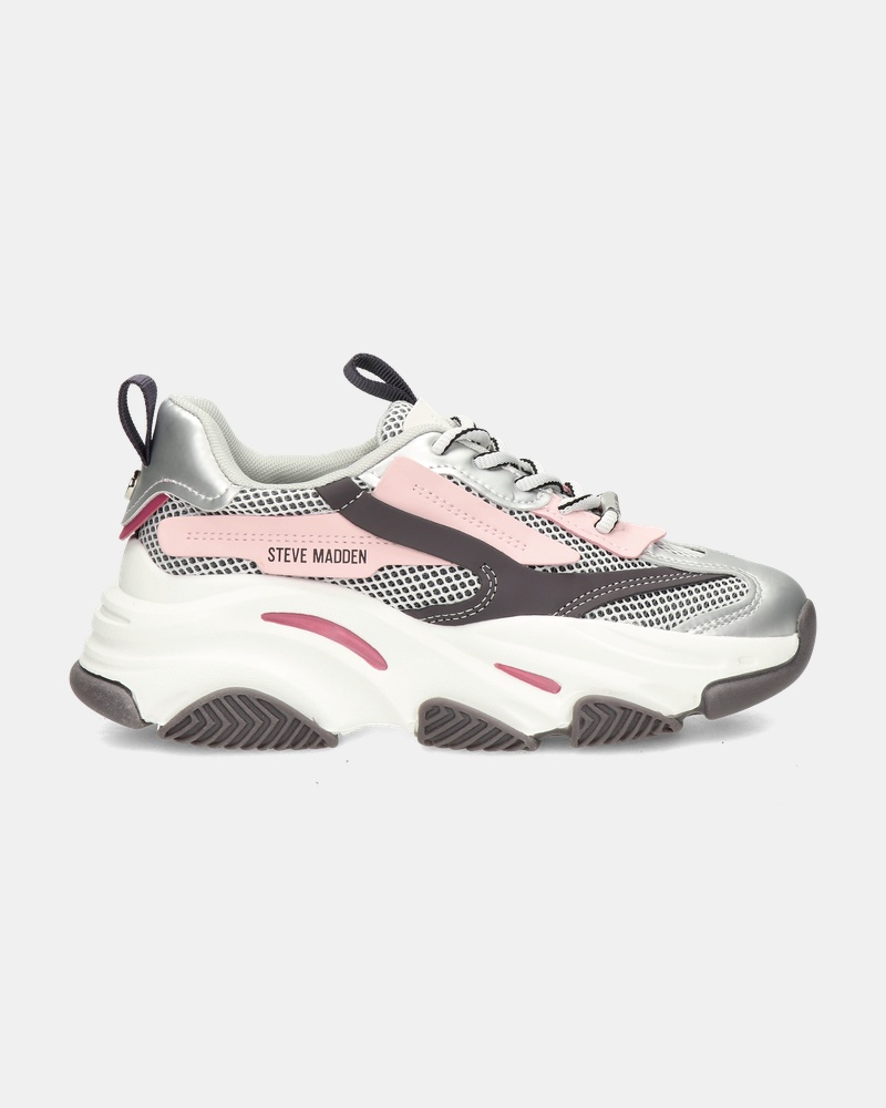 Steve Madden Possession-E Dad Sneakers  - zilver