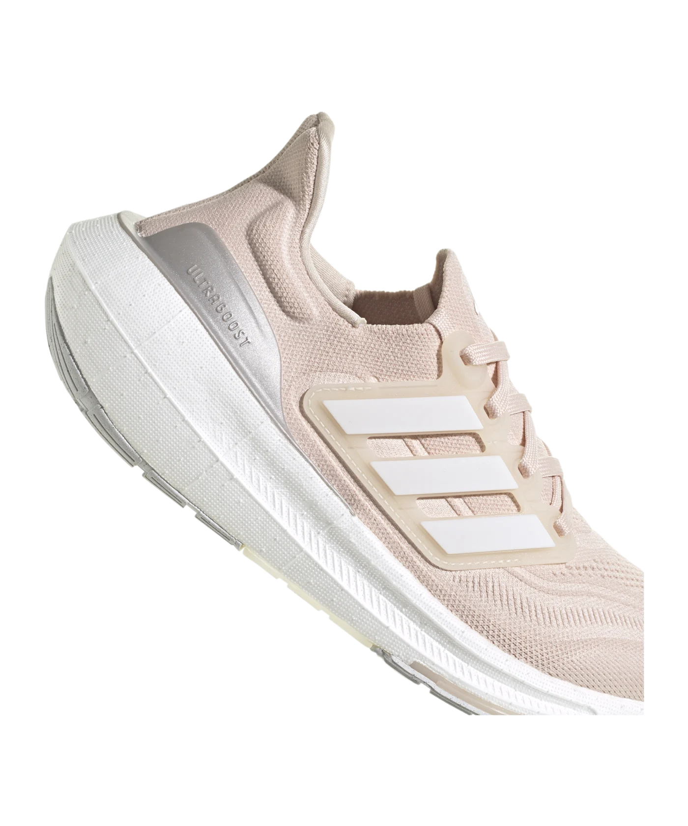 adidas Ultraboost Light Damen Beige Weiss Laufschuh