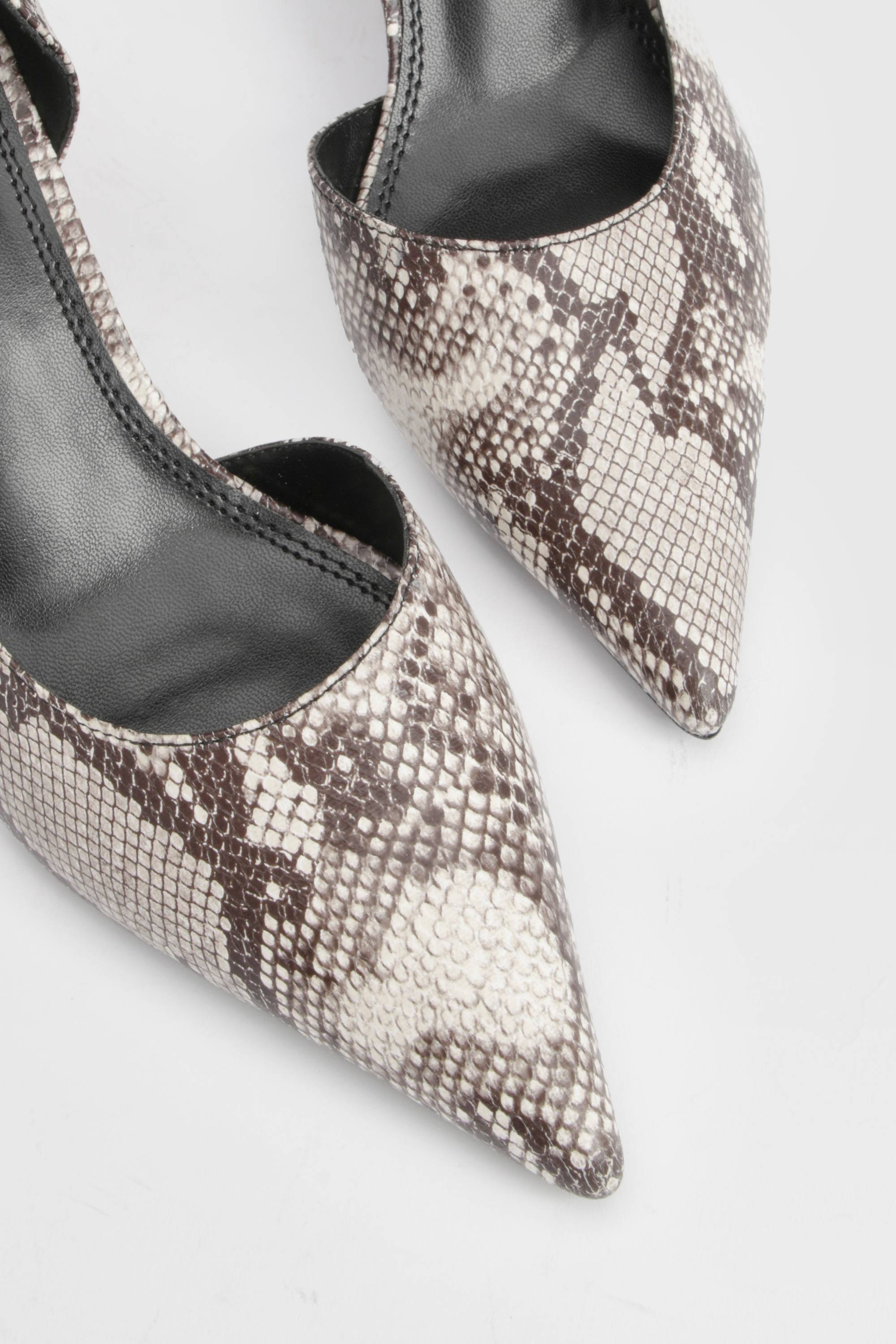 boohoo Escarpins à découpes asymétriques effet synthétique