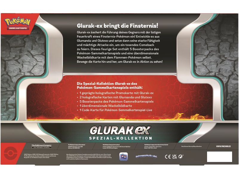 The Pokémon Company Glurak EX Spezial-Kollektion -DE- Erleben Sie echten Wagemut mit Glurak Ex