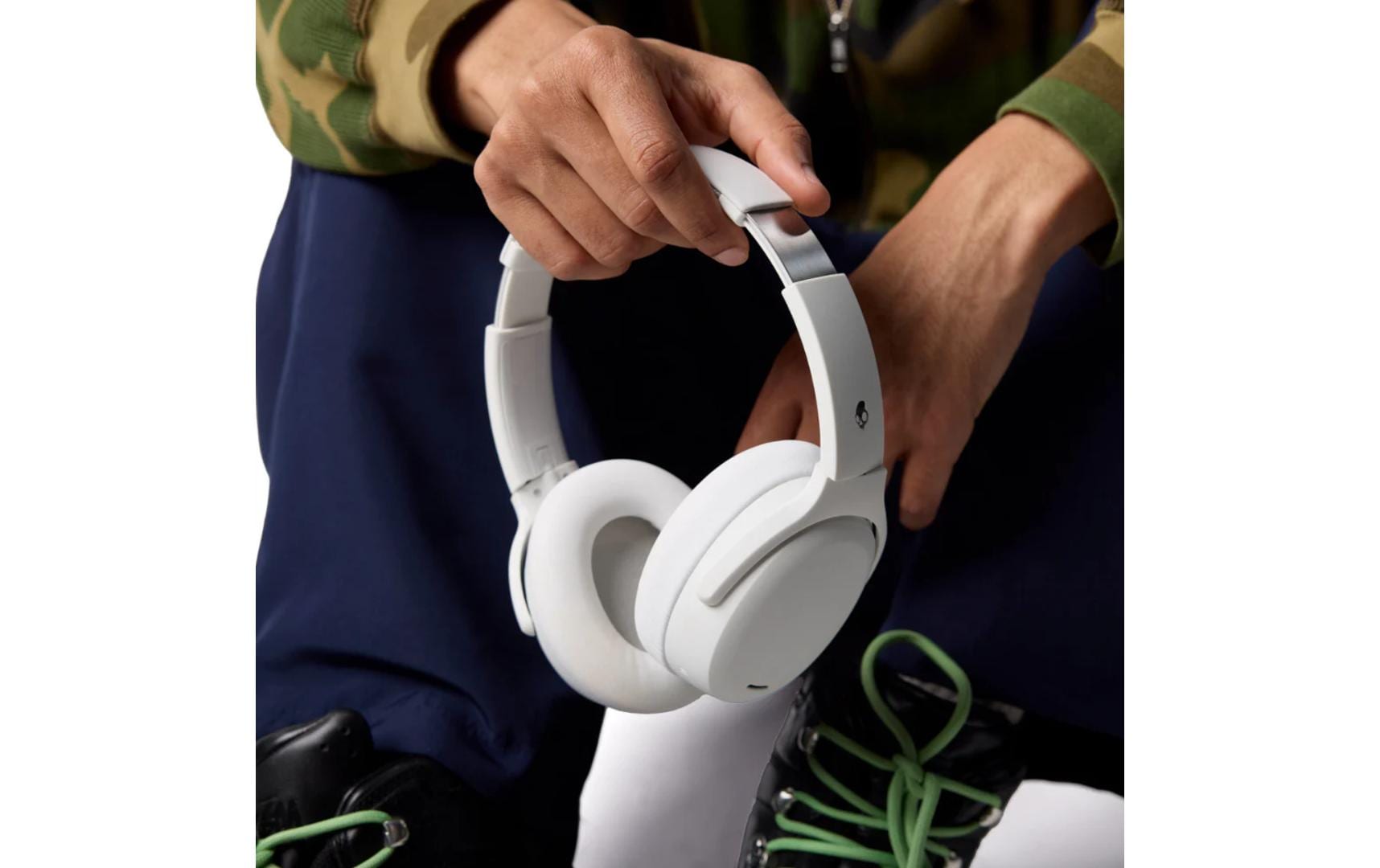 Wireless Over-Ear-Kopfhörer Crusher ANC 2 Weiss<br>Sensory Bass-Kopfhörer mit aktiver Geräuschunterdrückung