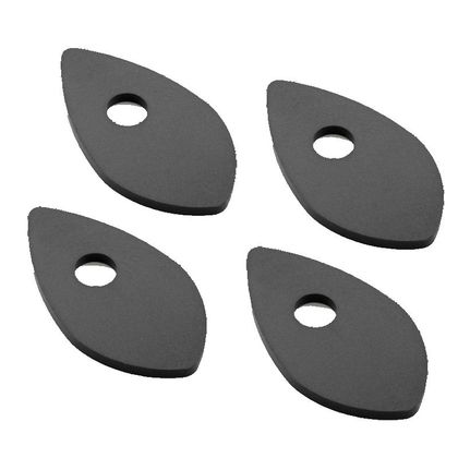 Support Clignotant Rizoma Kit adaptateur Clignotant - Noir