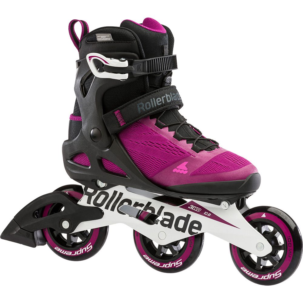 Rollerblade Macroblade 100 3WD Inlineskates Damen violet noir