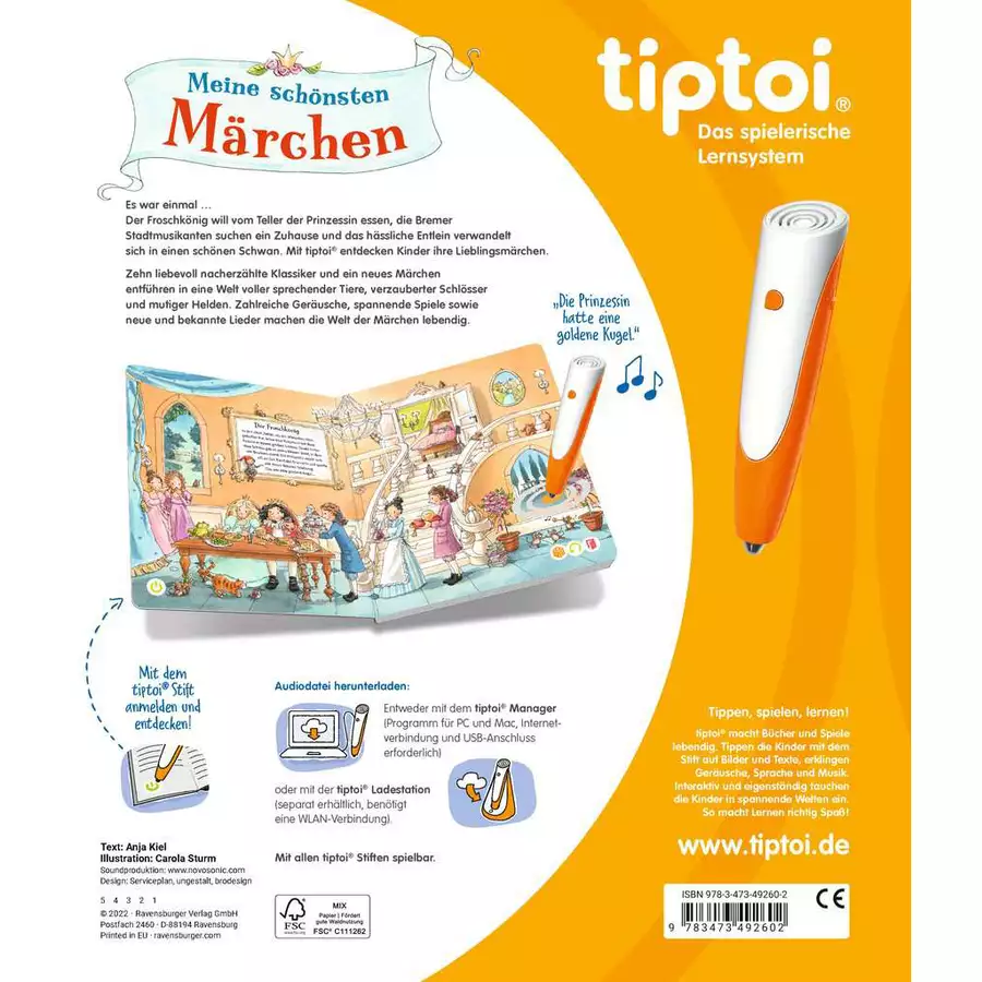 Ravensburger tiptoi® Meine schönsten Märchen