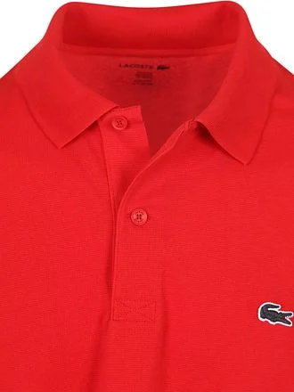 Lacoste Poloshirt Breathable Rood DH5522-240 kopen