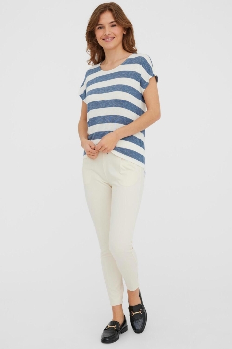 Vero Moda blauwe dames t-shirt