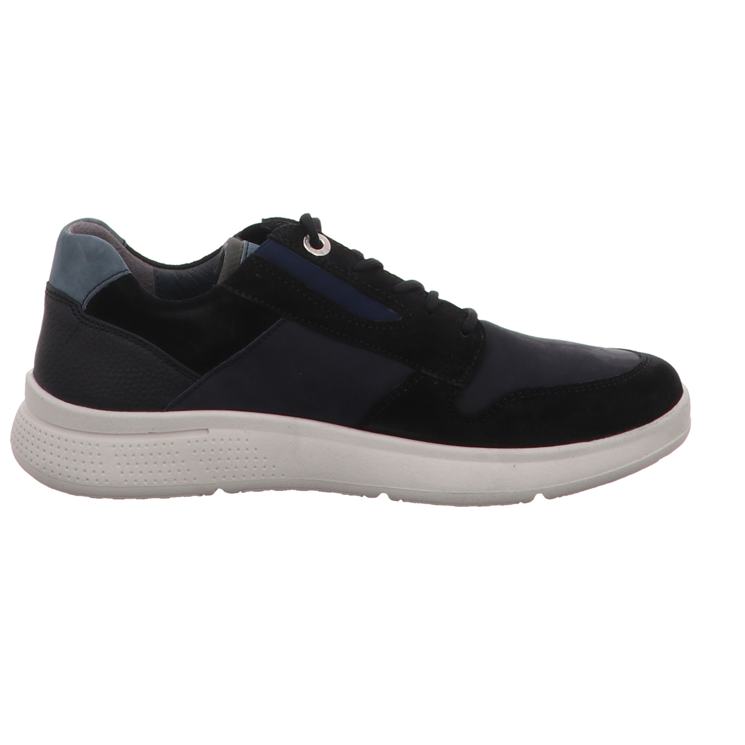 Waldläufer Schnürschuh d.blau blau