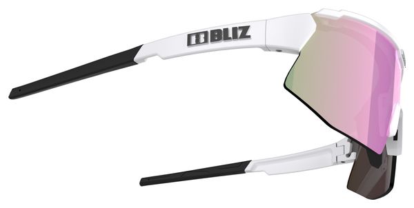 Lunettes Bliz Breeze Small Blanc Cat.3 Rose   Cat. 0 Transparent