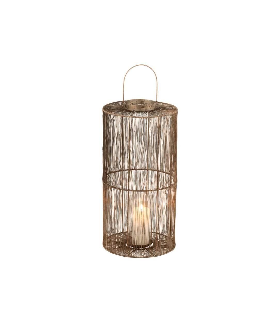 Paris Prix - Lanterne Vintage En Métal freyo 76cm Bronze