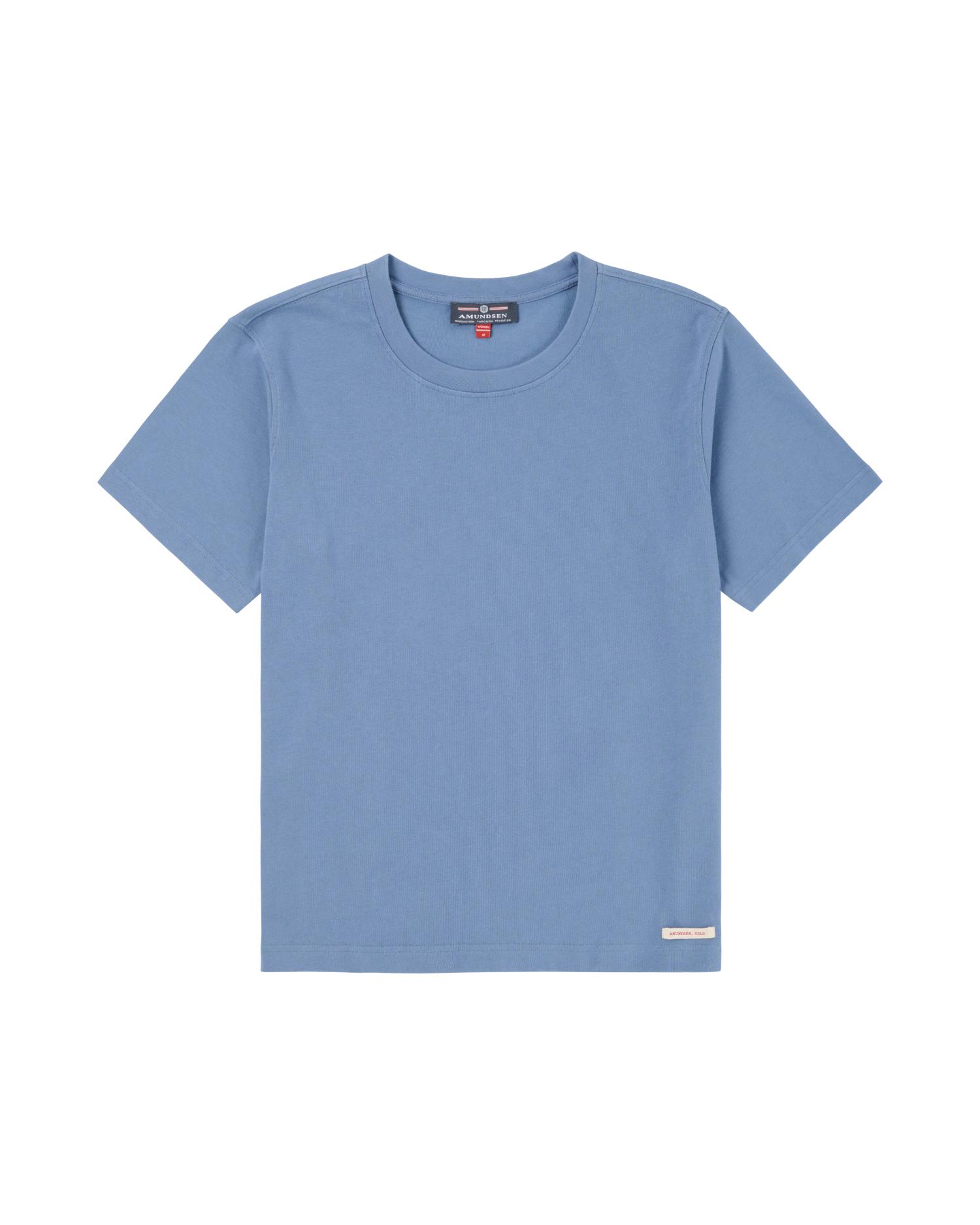 Amundsen Oslo Tee Womens Denim Blue