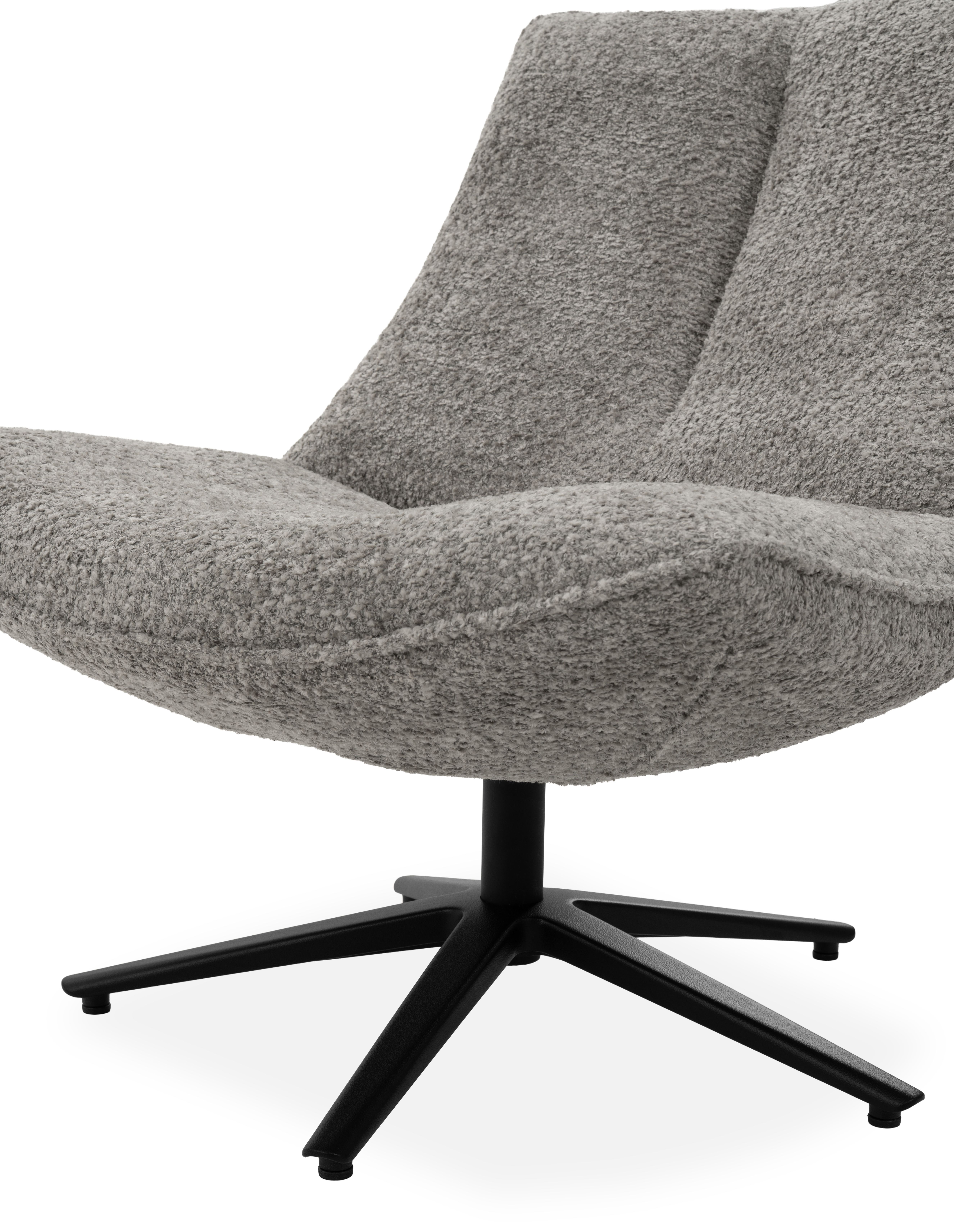 Draaifauteuil Catleen B83 x D83 x H76 cm