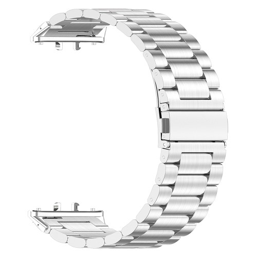 Samsung Galaxy Watch Fit3 (40mm) Edelstahl Armband mit Butterfly Verschluss - Silber