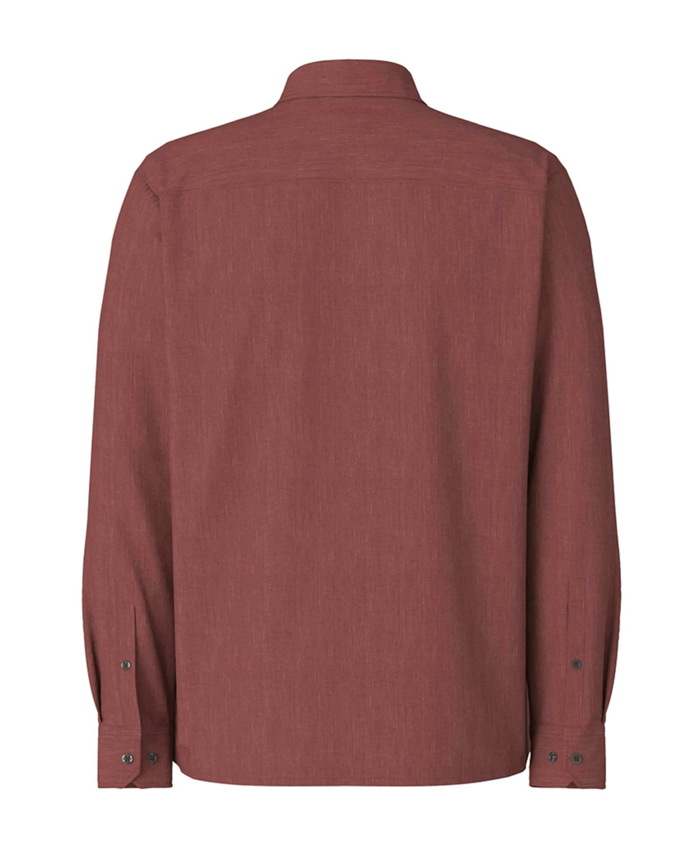 Strellson Heren overhemd lange mouw rood