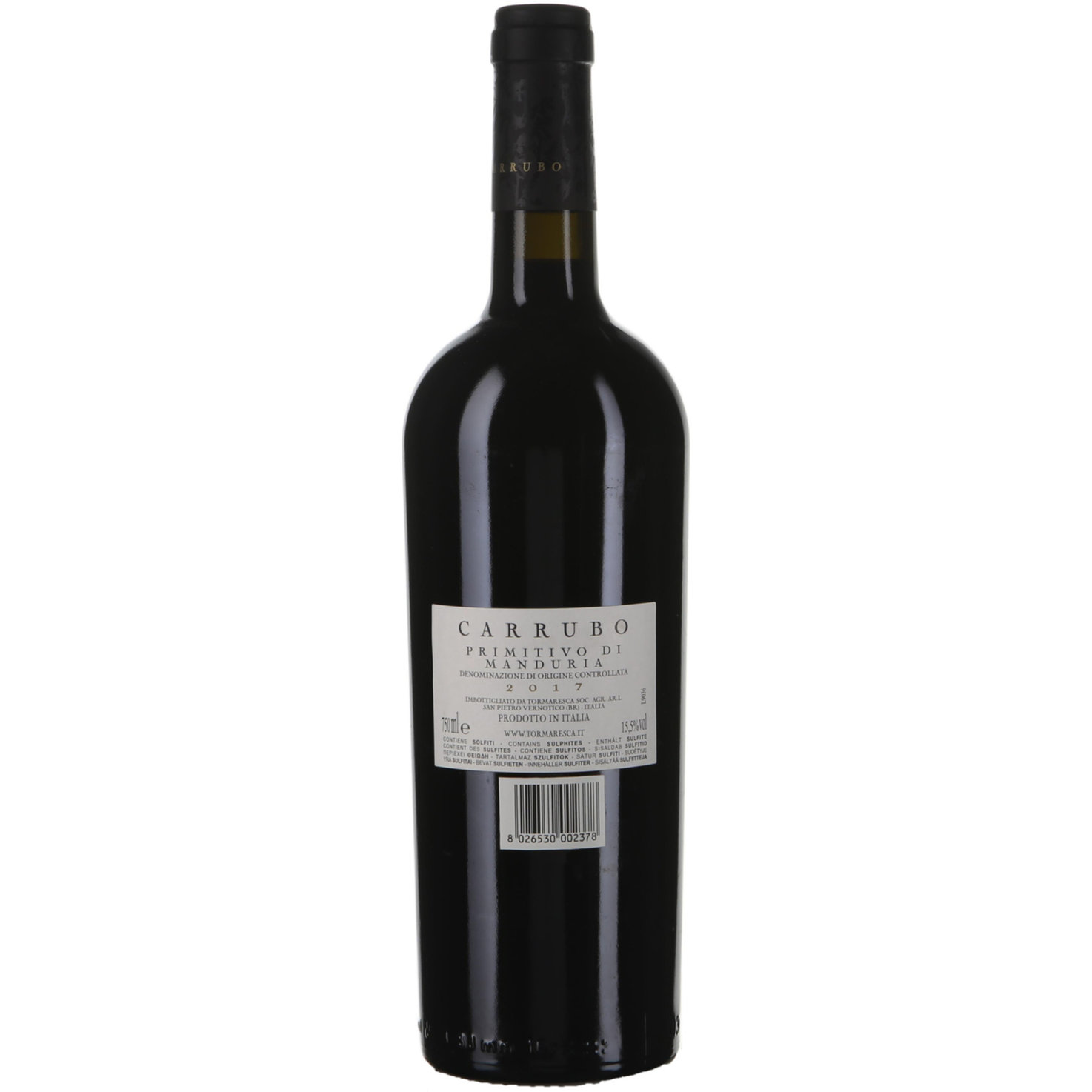 Primitivo di Manduria DOC Carrubo Tormaresca -75cl