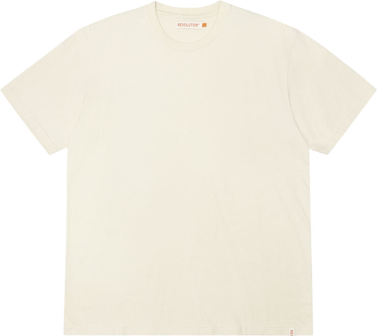 RVLT - Revolution Loose fit t-shirt with our brand R on back Offwhite