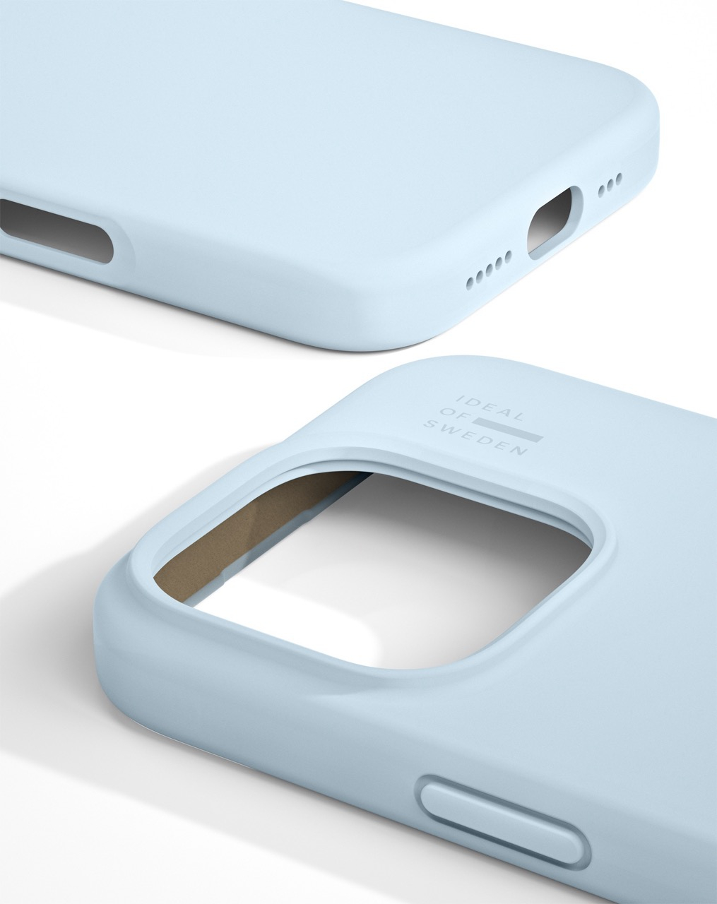 iPhone 16 Pro Max MagSafe Silikon Hülle Case Recycled (IDSICMS-I2467P-501) - Hellblau