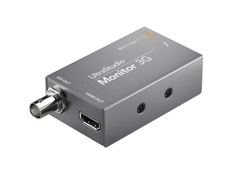 Blackmagic Design Pro UltraStudio Monitor 3G Professionelle Erfassung und Wiedergabe mit modernster Technik