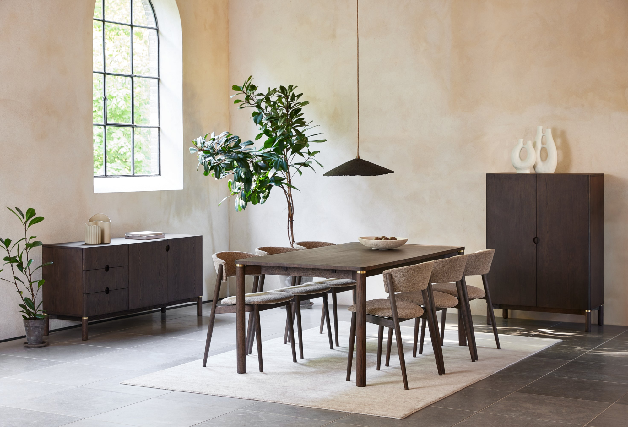 Tulum Dressoir - Donkerbruin