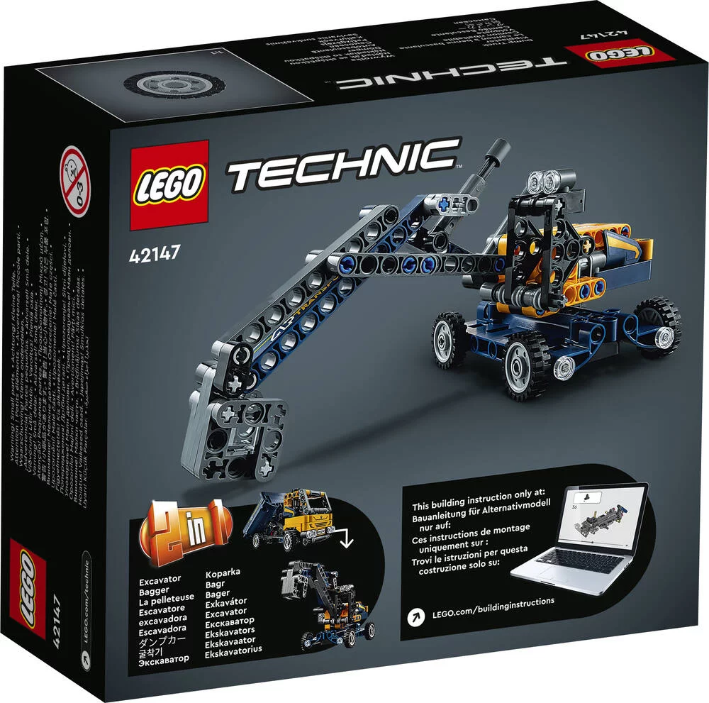 LEGO®TECHNIC 42147 - LE CAMION A BENNE BASCULANTE
