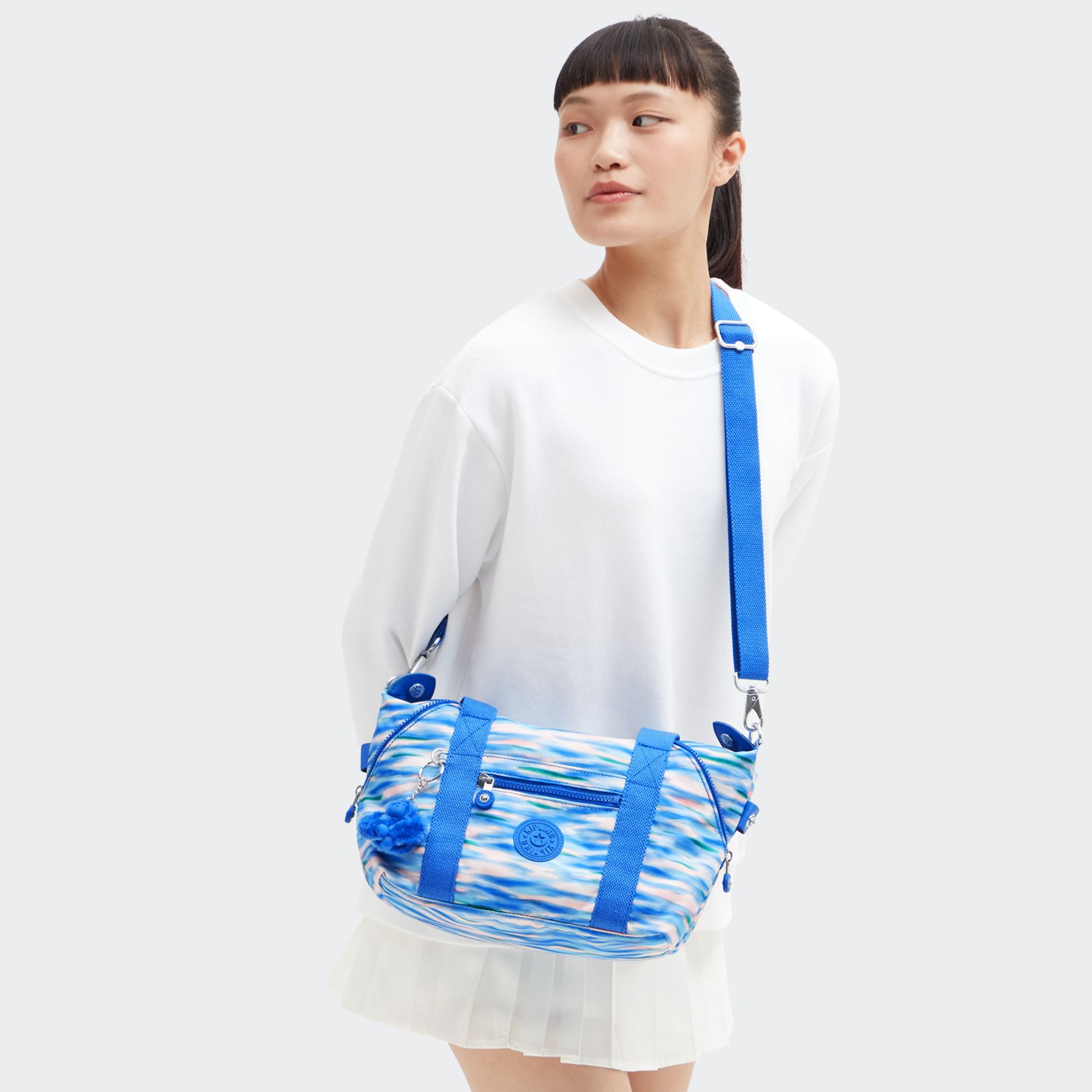 ART MINI Mini sac fourre-tout avec lanière amovible - Diluted Blue