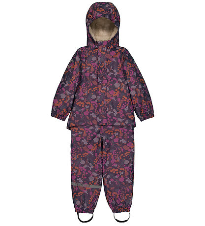 Mikk-Line Regnt?j m. Fleece/Seler - PU - Recycled - Nigh