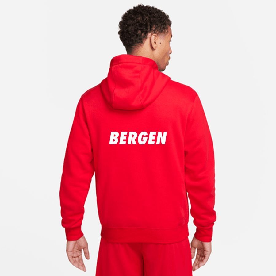 SK Brann Nike Logo Bergen Sweat à Capuche - Rouge
