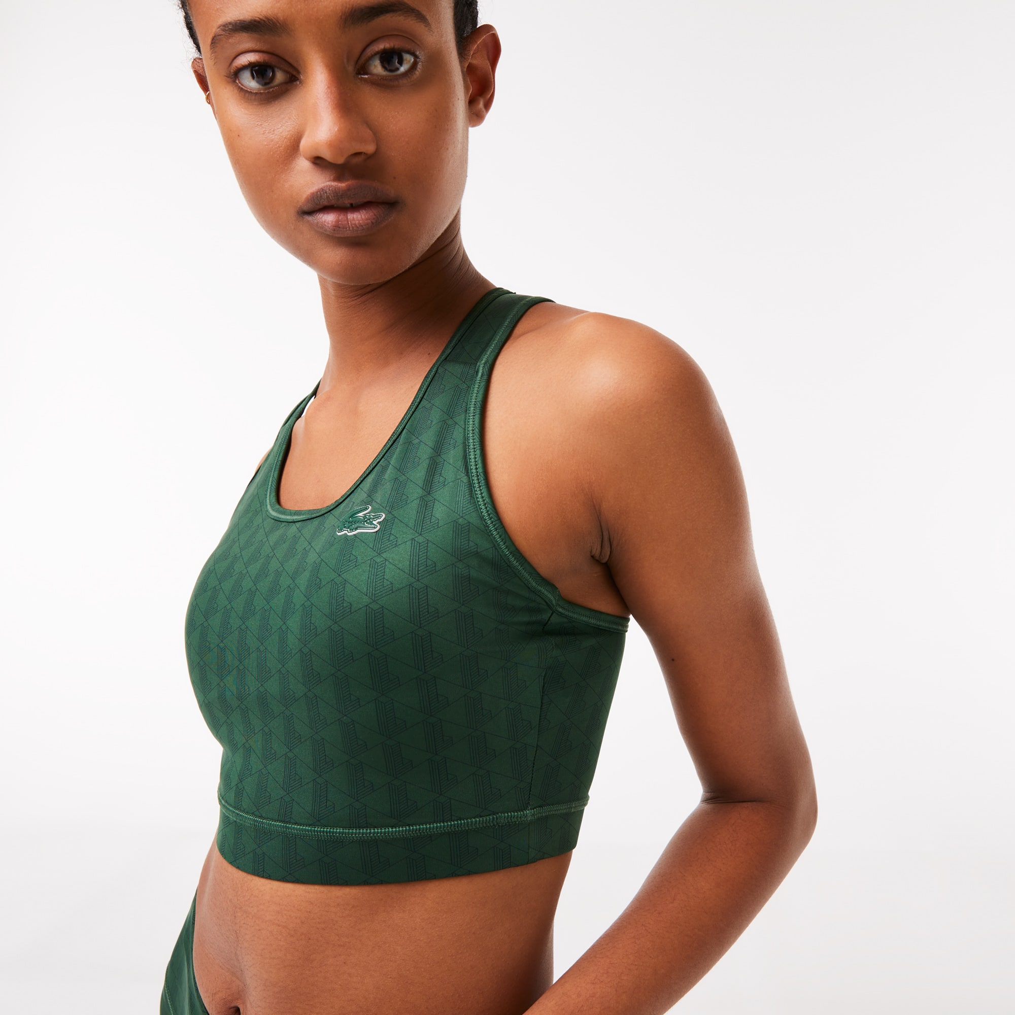 Brassière femme Lacoste SPORT avec imprimé Brassières & Leggings - Vert - Lacoste - Femme