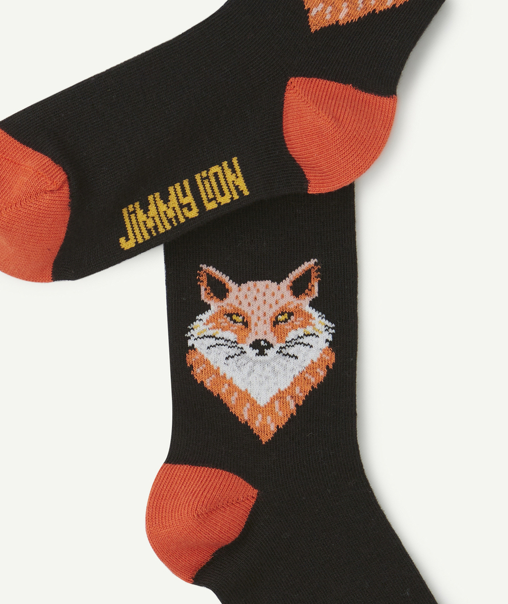 JIMMY LIONPAIRE DE CHAUSSETTES AVEC MOTIF RENARD