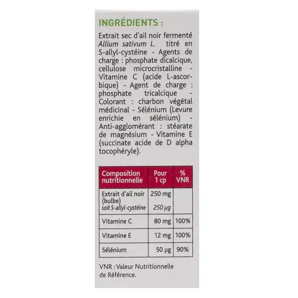 Nutreov Physcience Alho Negro Fermentado Oxyprotect 30 comprimidos