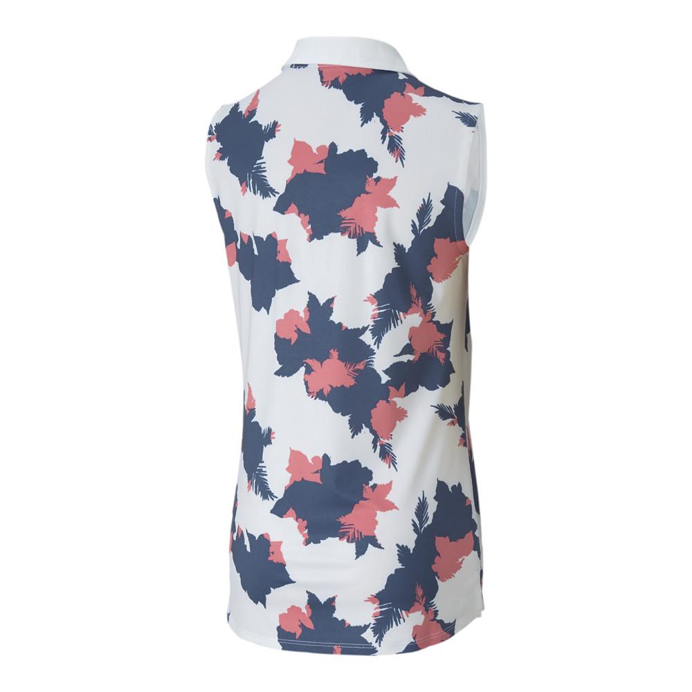 Puma Polo Blanc à motifs Fille Puma Floral