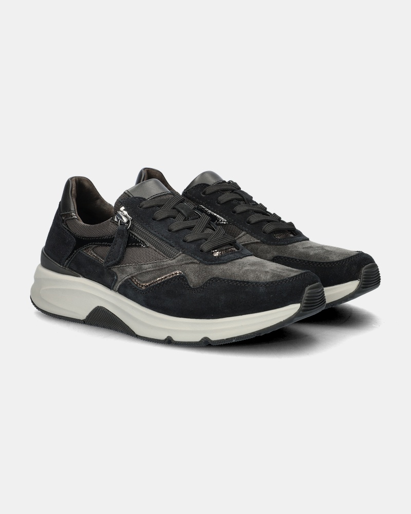 Gabor Rolling Soft Lage sneakers  - zwart