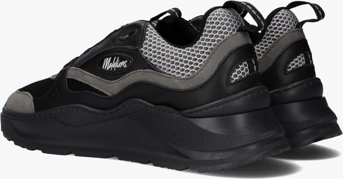MALELIONS zwarte malelions lage sneakers malelions men mesh runner
